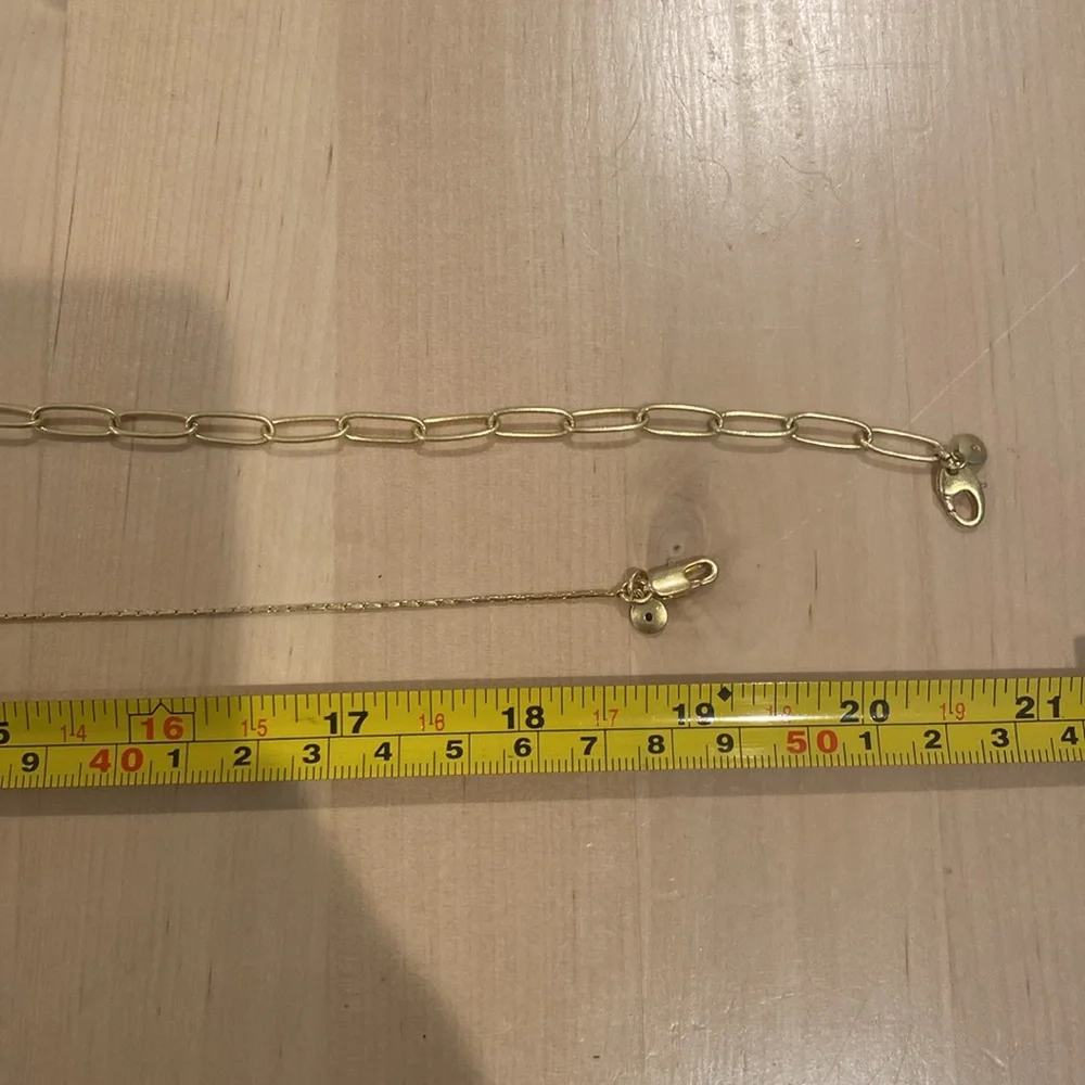 Madewell Necklaces x 2 - Picture 5 of 8